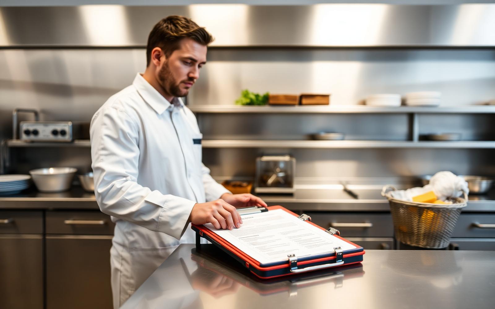 Controllo HACCP in cucina professionale